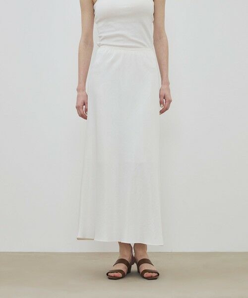 TOMORROWLAND / トゥモローランド ロング・マキシ丈スカート | 【WEB先行予約】ソフトサテン セミフレアスカート | 詳細2