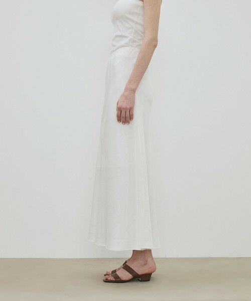 TOMORROWLAND / トゥモローランド ロング・マキシ丈スカート | 【WEB先行予約】ソフトサテン セミフレアスカート | 詳細3