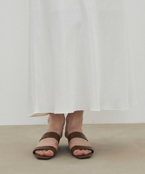 TOMORROWLAND / トゥモローランド ロング・マキシ丈スカート | 【WEB先行予約】ソフトサテン セミフレアスカート | 詳細7