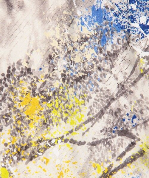 TOMORROWLAND / トゥモローランド ロング・マキシ丈スカート | 【WEB先行予約】ダプルドシェードアブストラクトプリント セミフレアスカート | 詳細8