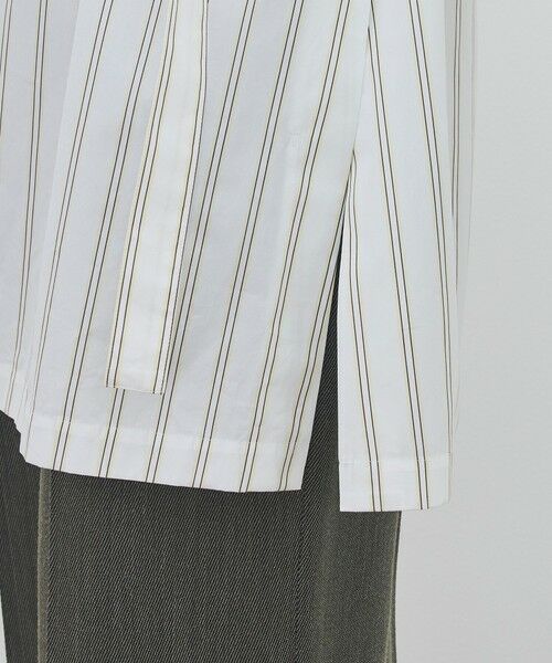 TOMORROWLAND / トゥモローランド ロング・マキシ丈ワンピース | コンパクトコットン ウィングカラーチュニックブラウス | 詳細16