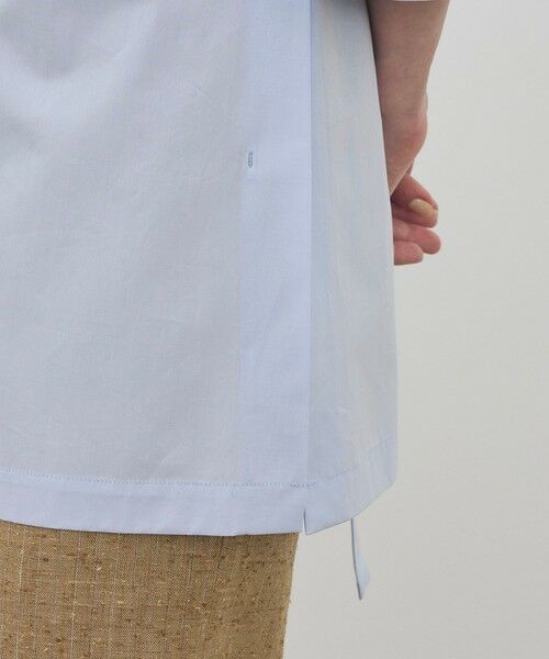 TOMORROWLAND / トゥモローランド ロング・マキシ丈ワンピース | コンパクトコットン ウィングカラーチュニックブラウス | 詳細7