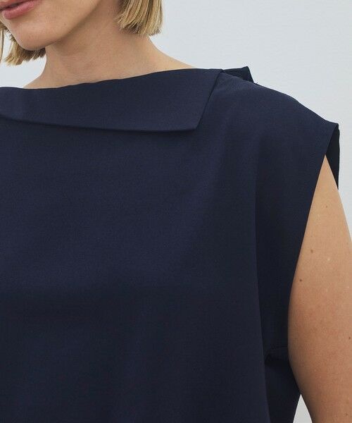 TOMORROWLAND / トゥモローランド サロペット・オールインワン | 【WEB先行予約】ジャージーライクジョーゼット アシメカラーオールインワン | 詳細4