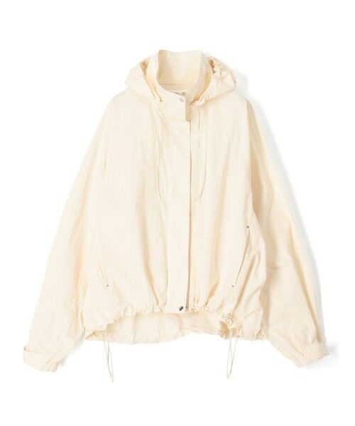 TOMORROWLAND / トゥモローランド ブルゾン | ポリエステルナイロンコットン フーディテックブルゾン（11 ホワイト）