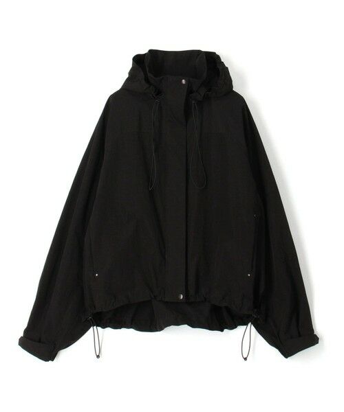 TOMORROWLAND / トゥモローランド ブルゾン | ポリエステルナイロンコットン フーディテックブルゾン（19 ブラック）