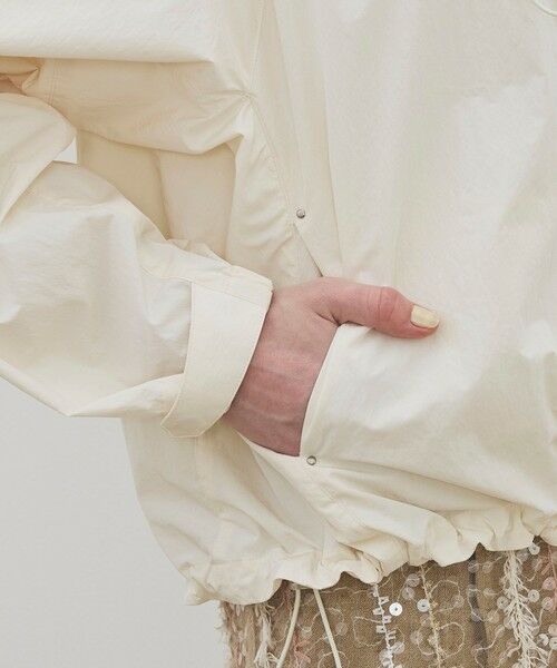 TOMORROWLAND / トゥモローランド ブルゾン | ポリエステルナイロンコットン フーディテックブルゾン | 詳細8