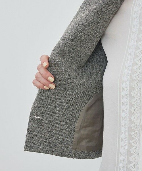 TOMORROWLAND / トゥモローランド ベスト | メランジジャージー ショートジレ | 詳細5