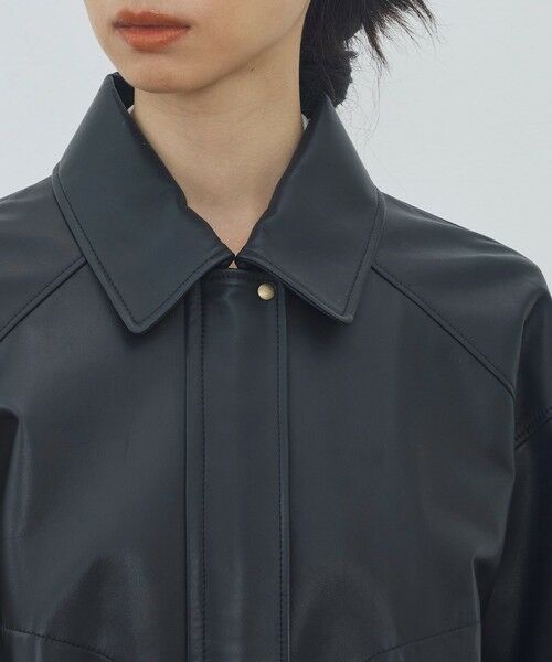 TOMORROWLAND / トゥモローランド レザーブルゾン・ジャケット | ラムレザー バイカーブルゾン | 詳細6