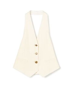 TOMORROWLAND / トゥモローランド ベスト | ペーパーコットン ファンシーベスト