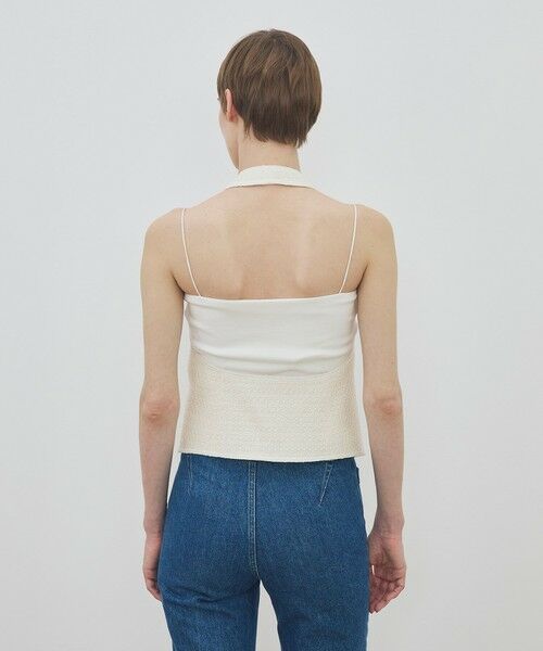 TOMORROWLAND / トゥモローランド ベスト | ペーパーコットン ファンシーベスト | 詳細4