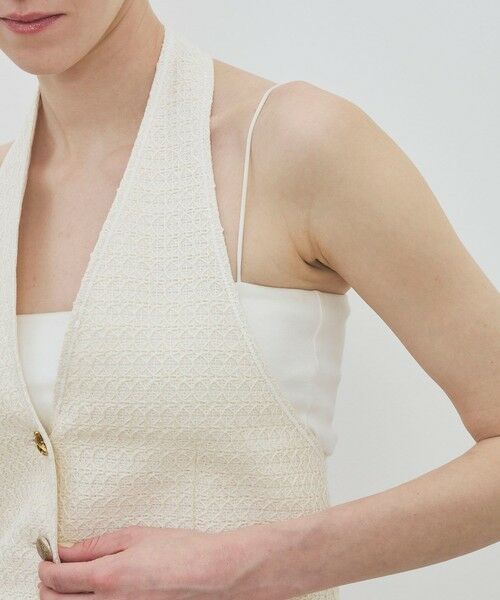 TOMORROWLAND / トゥモローランド ベスト | ペーパーコットン ファンシーベスト | 詳細6