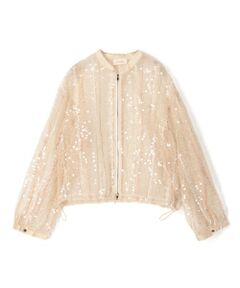 TOMORROWLAND / トゥモローランド ブルゾン | LUMINOUS FOLLIES スパンコールブルゾン