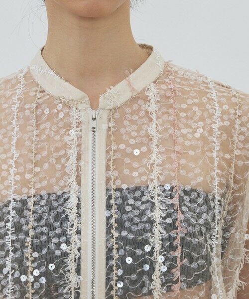 TOMORROWLAND / トゥモローランド ブルゾン | LUMINOUS FOLLIES スパンコールブルゾン | 詳細5