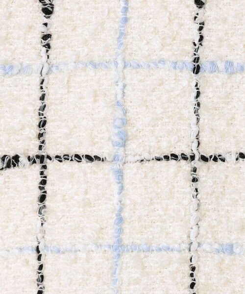 TOMORROWLAND / トゥモローランド ノーカラージャケット | ループチェック クルーネックジャケット | 詳細10