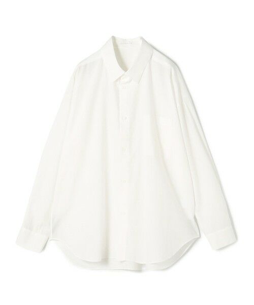 TOMORROWLAND / トゥモローランド シャツ・ブラウス | コットンタイプライター ワイドバランスシャツ（11 ホワイト）