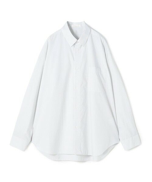 TOMORROWLAND / トゥモローランド シャツ・ブラウス | コットンタイプライター ワイドバランスシャツ（14 ホワイト系）