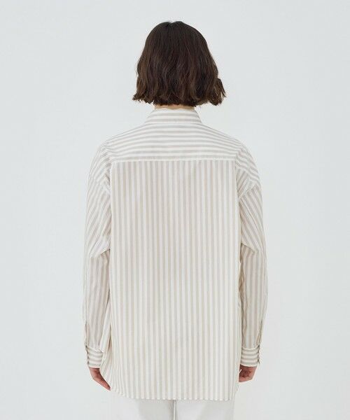 TOMORROWLAND / トゥモローランド シャツ・ブラウス | コットンタイプライター ワイドバランスシャツ | 詳細4