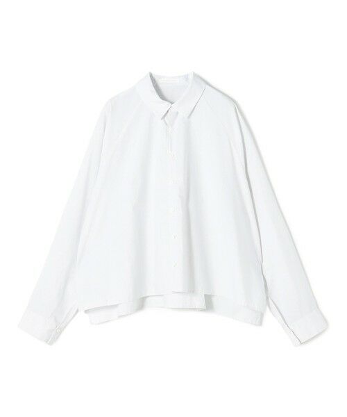 TOMORROWLAND / トゥモローランド シャツ・ブラウス | コットンタイプライター ラグランスリーブシャツ（14 ホワイト系）