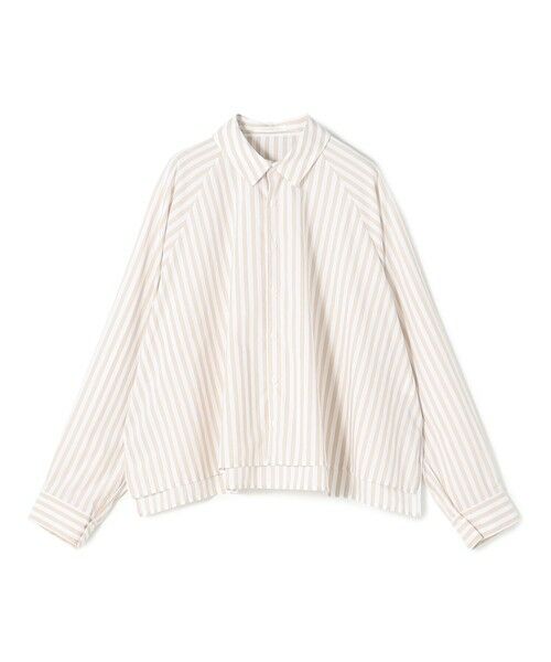 TOMORROWLAND / トゥモローランド シャツ・ブラウス | コットンタイプライター ラグランスリーブシャツ（42 ライトベージュ系）