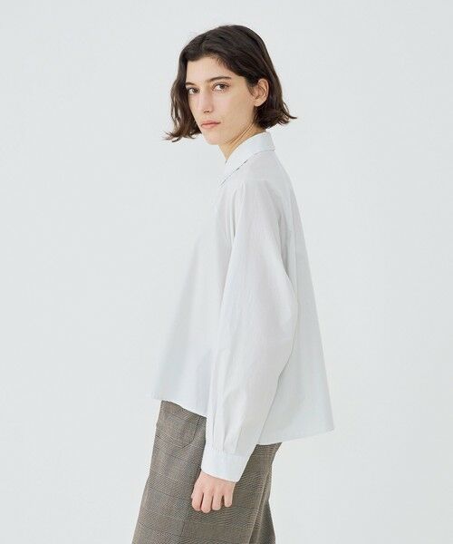 TOMORROWLAND / トゥモローランド シャツ・ブラウス | コットンタイプライター ラグランスリーブシャツ | 詳細3