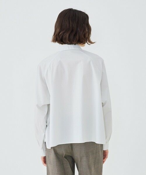 TOMORROWLAND / トゥモローランド シャツ・ブラウス | コットンタイプライター ラグランスリーブシャツ | 詳細4