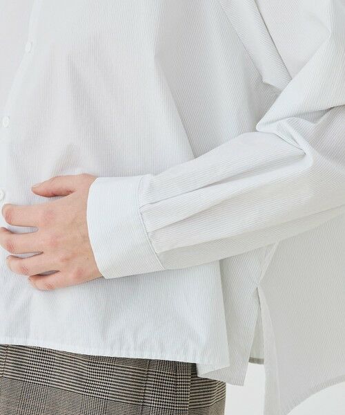 TOMORROWLAND / トゥモローランド シャツ・ブラウス | コットンタイプライター ラグランスリーブシャツ | 詳細6