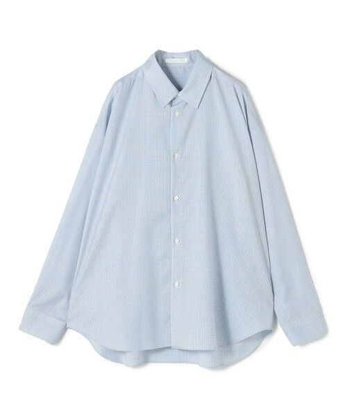 TOMORROWLAND / トゥモローランド シャツ・ブラウス | プリムウール ワイドバランスシャツ（64 ライトブルー系）