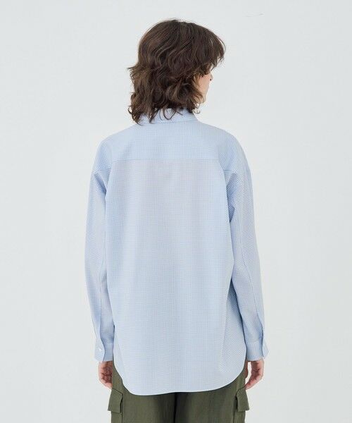 TOMORROWLAND / トゥモローランド シャツ・ブラウス | プリムウール ワイドバランスシャツ | 詳細4