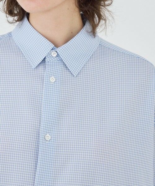 TOMORROWLAND / トゥモローランド シャツ・ブラウス | プリムウール ワイドバランスシャツ | 詳細5