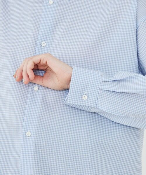 TOMORROWLAND / トゥモローランド シャツ・ブラウス | プリムウール ワイドバランスシャツ | 詳細6