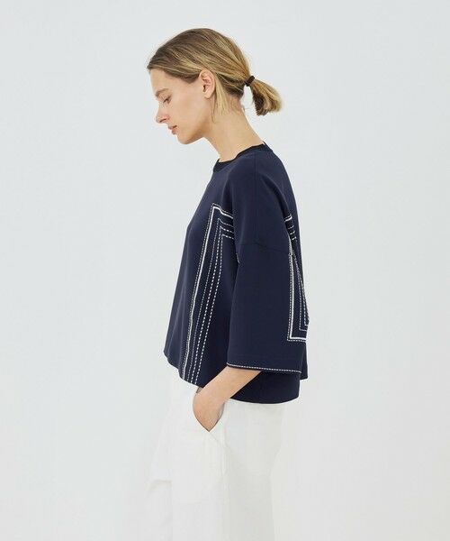 TOMORROWLAND / トゥモローランド シャツ・ブラウス | 【WEB先行予約】ダブルクロス クルーネックプルオーバー | 詳細3