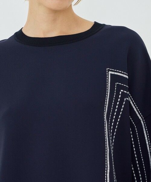 TOMORROWLAND / トゥモローランド シャツ・ブラウス | 【WEB先行予約】ダブルクロス クルーネックプルオーバー | 詳細5