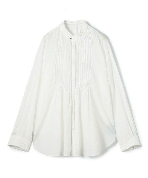 TOMORROWLAND / トゥモローランド シャツ・ブラウス | 【WEB先行予約】インドコットン ピンタックシャツ（11 ホワイト）