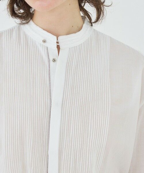 TOMORROWLAND / トゥモローランド シャツ・ブラウス | 【WEB先行予約】インドコットン ピンタックシャツ | 詳細5