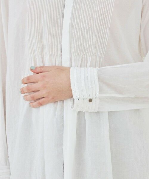 TOMORROWLAND / トゥモローランド シャツ・ブラウス | 【WEB先行予約】インドコットン ピンタックシャツ | 詳細7