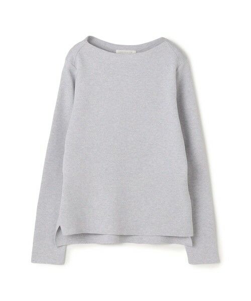 TOMORROWLAND / トゥモローランド ニット・セーター | シーアイランドコットン ボートネックプルオーバー（13 ライトグレー）