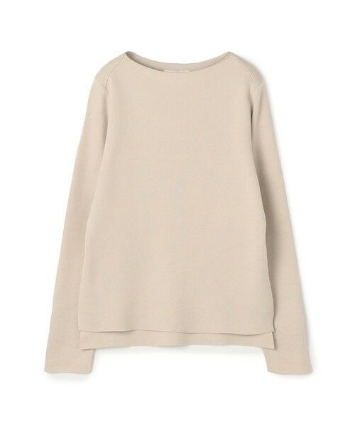 TOMORROWLAND / トゥモローランド ニット・セーター | シーアイランドコットン ボートネックプルオーバー（43 ベージュ）