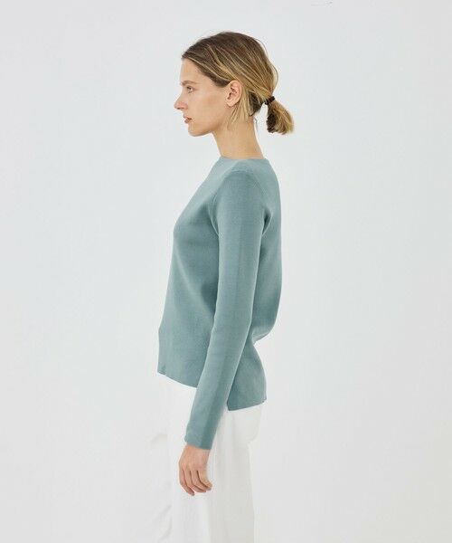 TOMORROWLAND / トゥモローランド ニット・セーター | シーアイランドコットン ボートネックプルオーバー | 詳細3