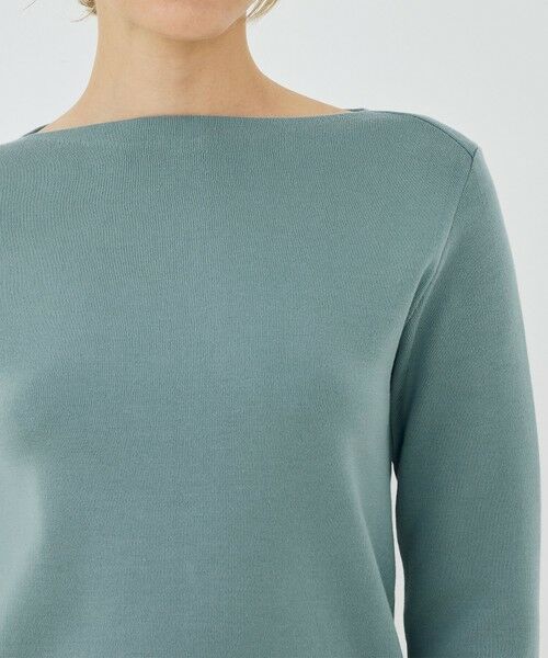 TOMORROWLAND / トゥモローランド ニット・セーター | シーアイランドコットン ボートネックプルオーバー | 詳細5