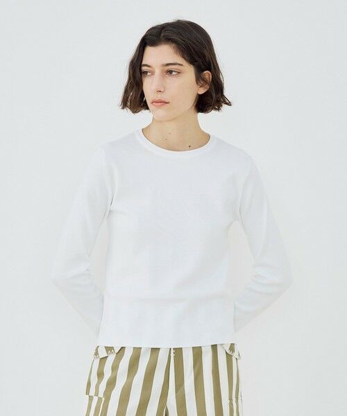 TOMORROWLAND / トゥモローランド ニット・セーター | シーアイランドコットン クルーネックプルオーバー | 詳細2