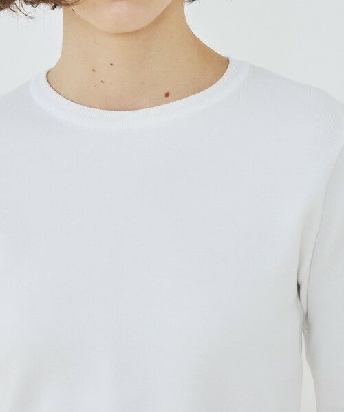 TOMORROWLAND / トゥモローランド ニット・セーター | シーアイランドコットン クルーネックプルオーバー | 詳細5