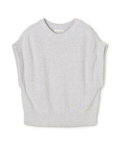 TOMORROWLAND / トゥモローランド ベスト | フィッシャーマンズリブ クルーネックベスト