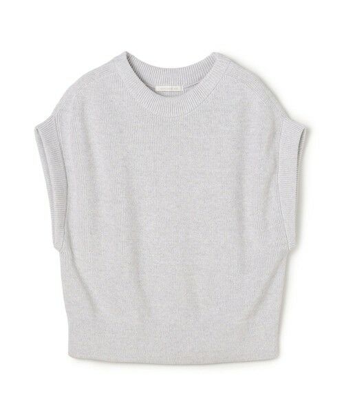TOMORROWLAND / トゥモローランド ベスト | フィッシャーマンズリブ クルーネックベスト（15 グレー）