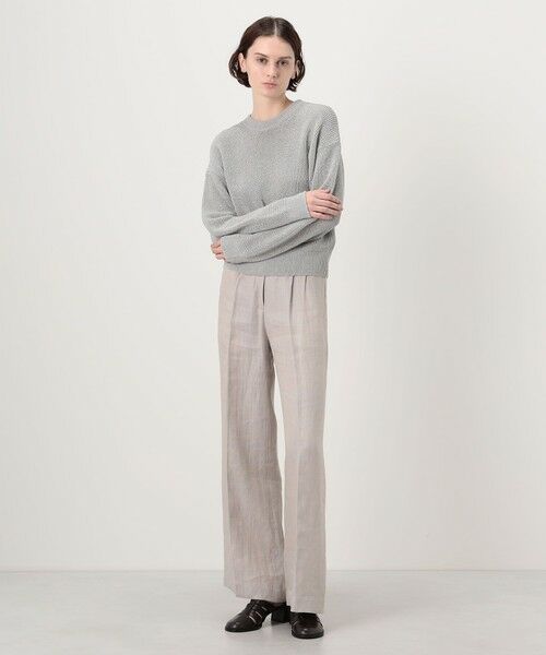 TOMORROWLAND / トゥモローランド ニット・セーター | ルレックスフィッシャーマンズリブ クルーネックプルオーバー | 詳細3