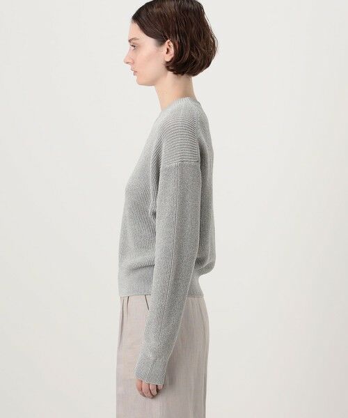 TOMORROWLAND / トゥモローランド ニット・セーター | ルレックスフィッシャーマンズリブ クルーネックプルオーバー | 詳細5