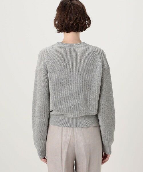 TOMORROWLAND / トゥモローランド ニット・セーター | ルレックスフィッシャーマンズリブ クルーネックプルオーバー | 詳細6