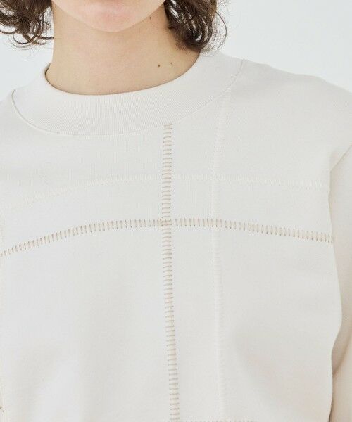 TOMORROWLAND / トゥモローランド スウェット | レンシルコットンジャージー クルーネックプルオーバー | 詳細5