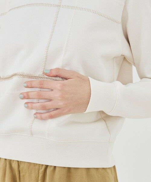 TOMORROWLAND / トゥモローランド スウェット | レンシルコットンジャージー クルーネックプルオーバー | 詳細6