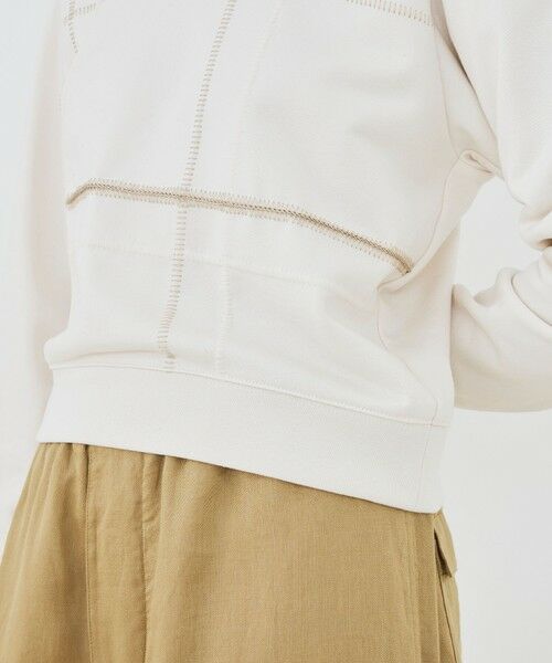 TOMORROWLAND / トゥモローランド スウェット | レンシルコットンジャージー クルーネックプルオーバー | 詳細7