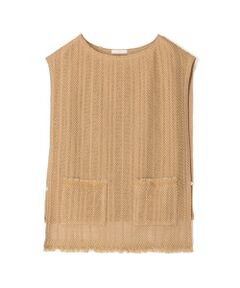 TOMORROWLAND / トゥモローランド ベスト | ラッセルコットン フロントポケットベスト